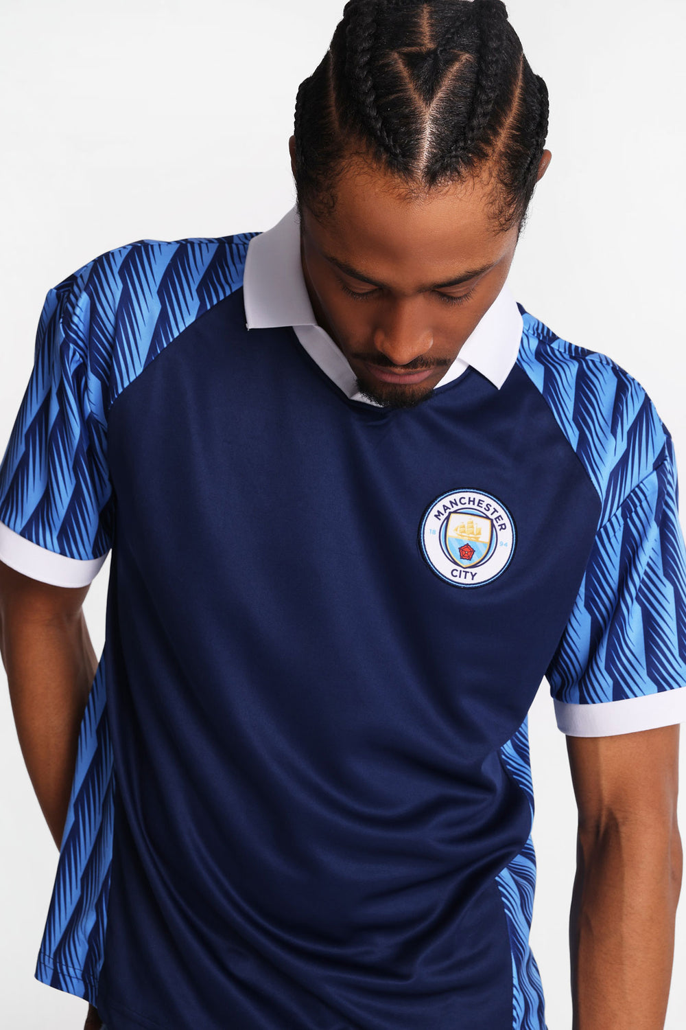 Manchester City Football Club Boxy Soccer Jersey Manchester City Football Club Boxy Soccer Jersey