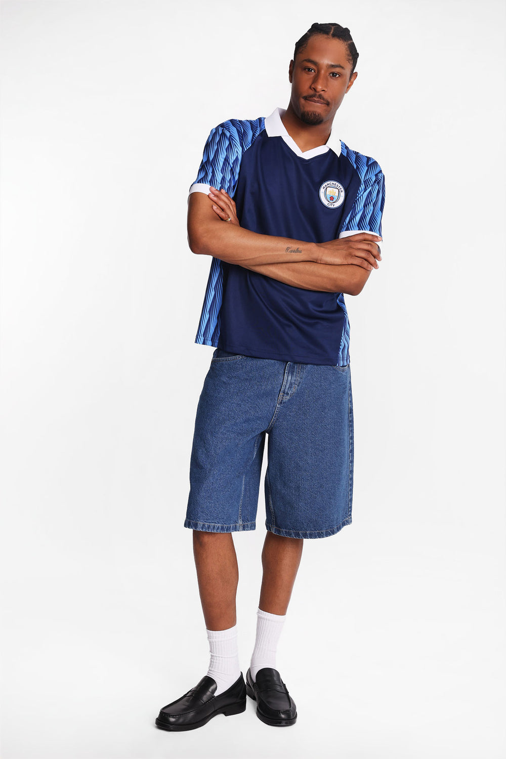 Manchester City Football Club Boxy Soccer Jersey Manchester City Football Club Boxy Soccer Jersey