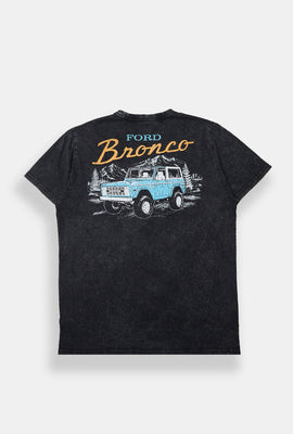 T-shirt délavé imprimé Ford Bronco homme