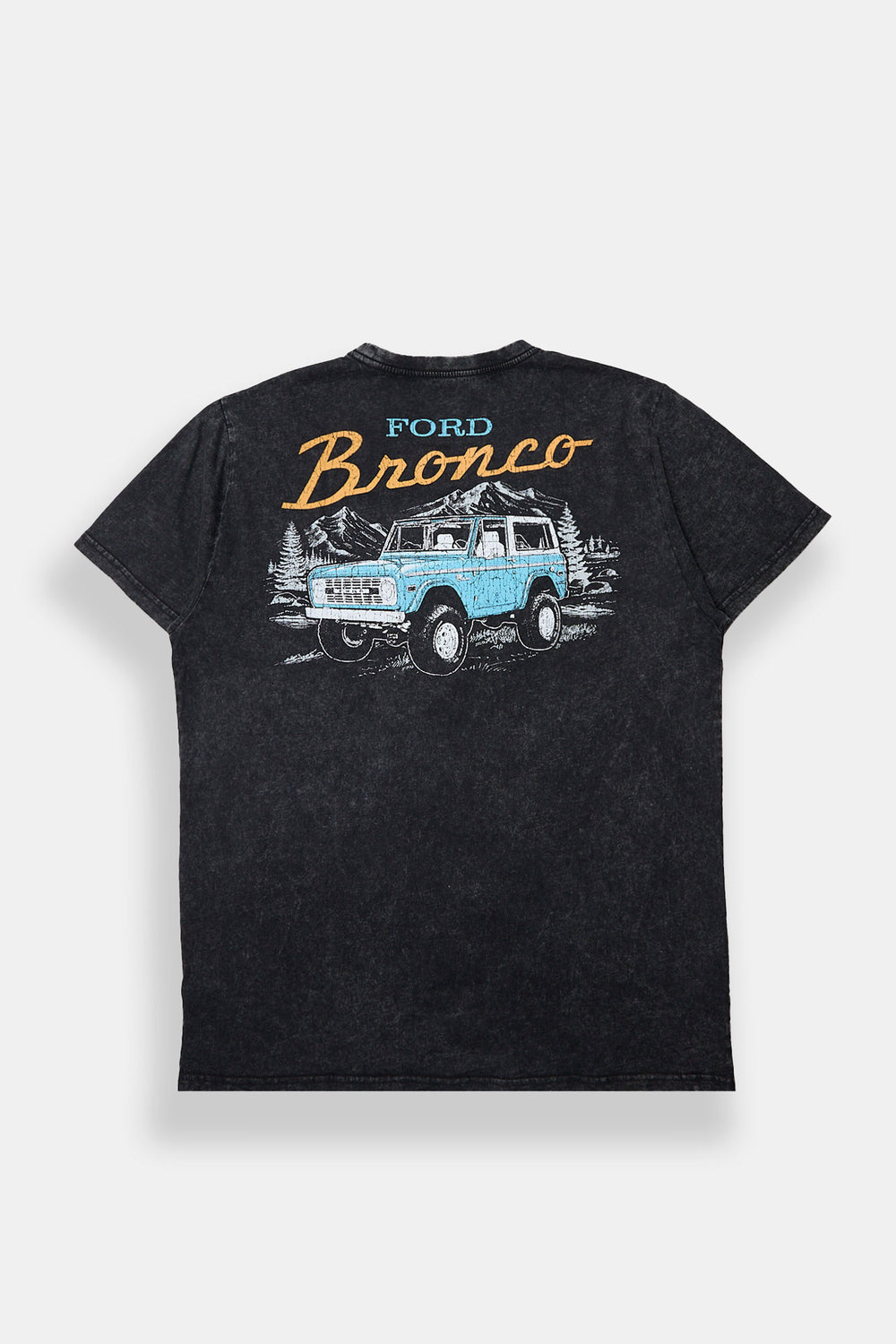 Mens Ford Bronco Stonewashed Graphic Tee Mens Ford Bronco Stonewashed Graphic Tee
