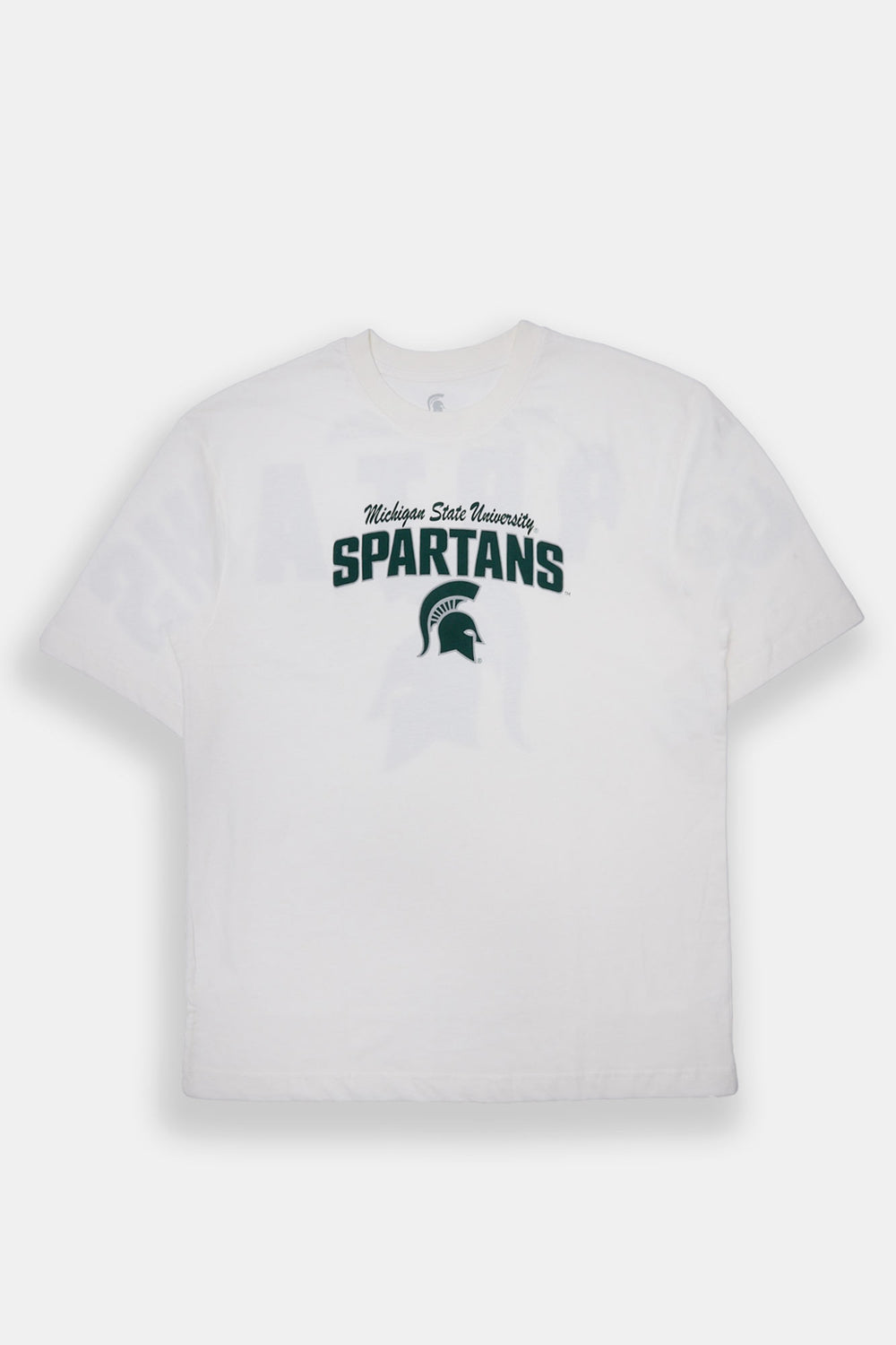 T-shirt surdimensionné imprimé Michigan State University Spartans homme T-shirt surdimensionné imprimé Michigan State University Spartans homme