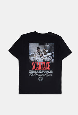 Mens Scarface Money Graphic T-Shirt