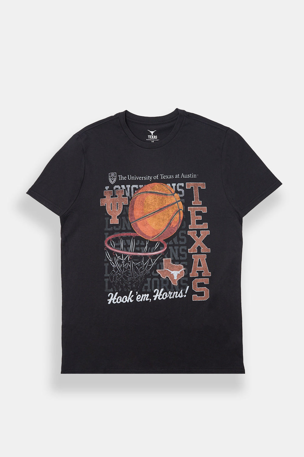 T-shirt imprimé Texas Longhorns Basketball homme T-shirt imprimé Texas Longhorns Basketball homme