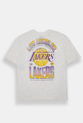 Mens LA Lakers Graphic Oversized Tee