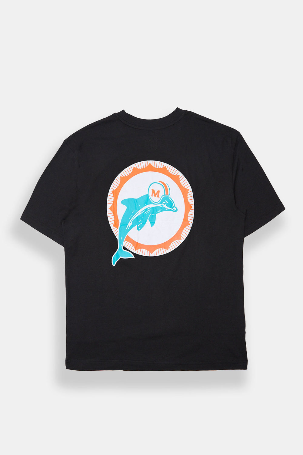 Mens Miami Dolphins HD Graphic Oversized Tee Mens Miami Dolphins HD Graphic Oversized Tee