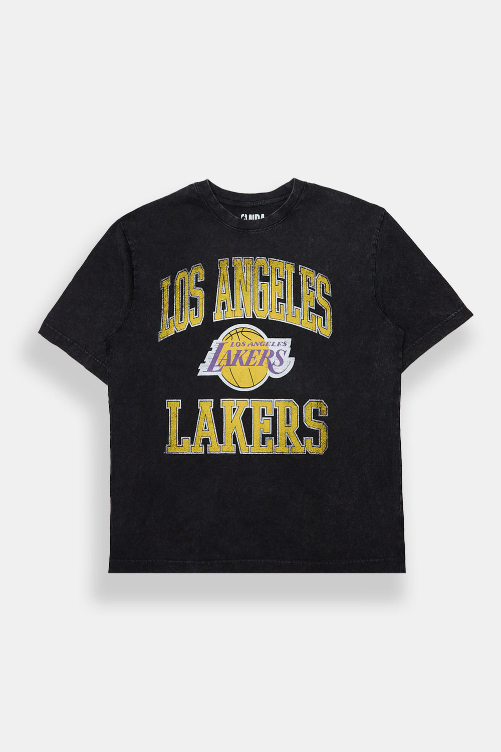T-shirt surdimensionné délavé LA Lakers homme T-shirt surdimensionné délavé LA Lakers homme