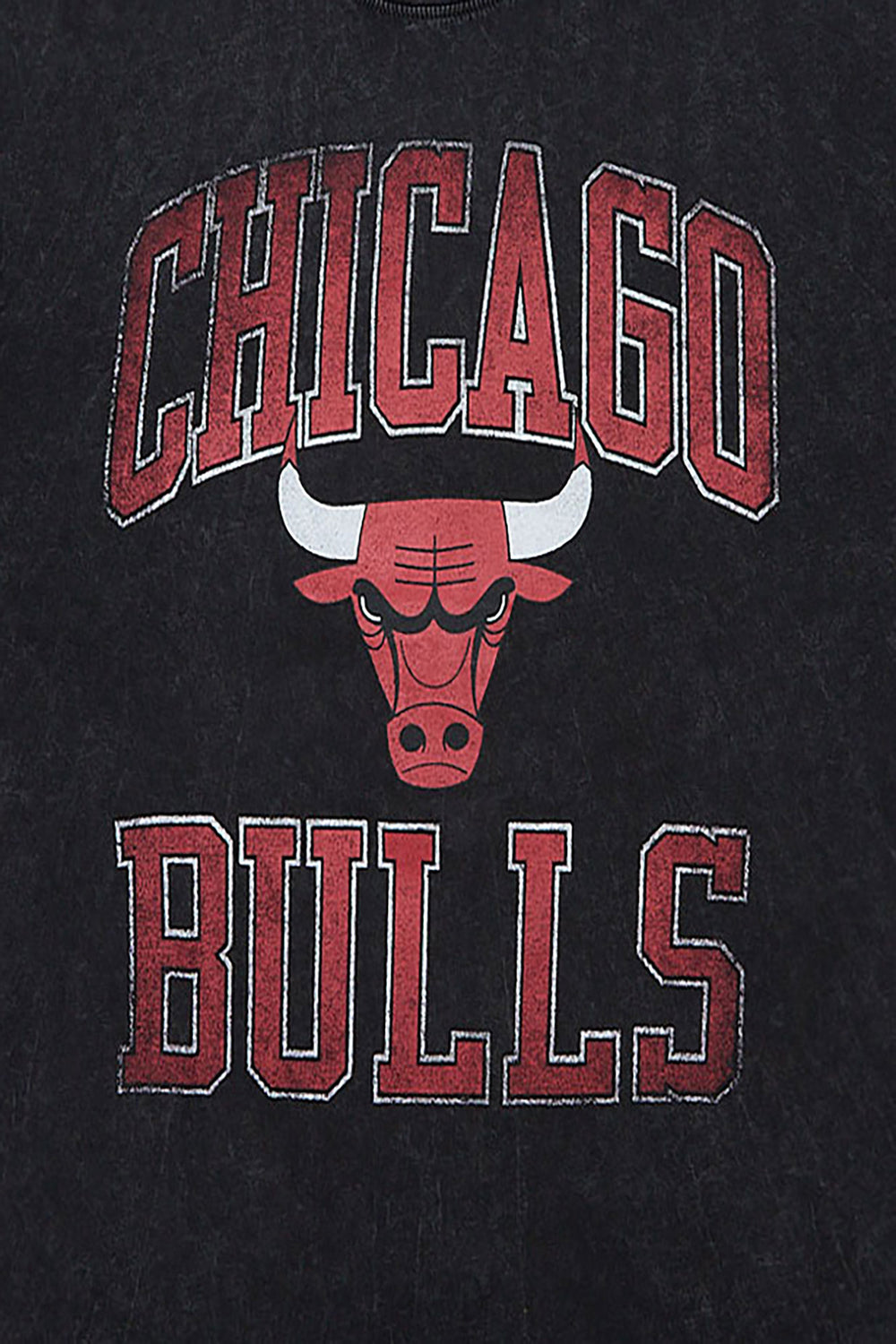 T-shirt surdimensionné délavé Chicago Bulls homme T-shirt surdimensionné délavé Chicago Bulls homme