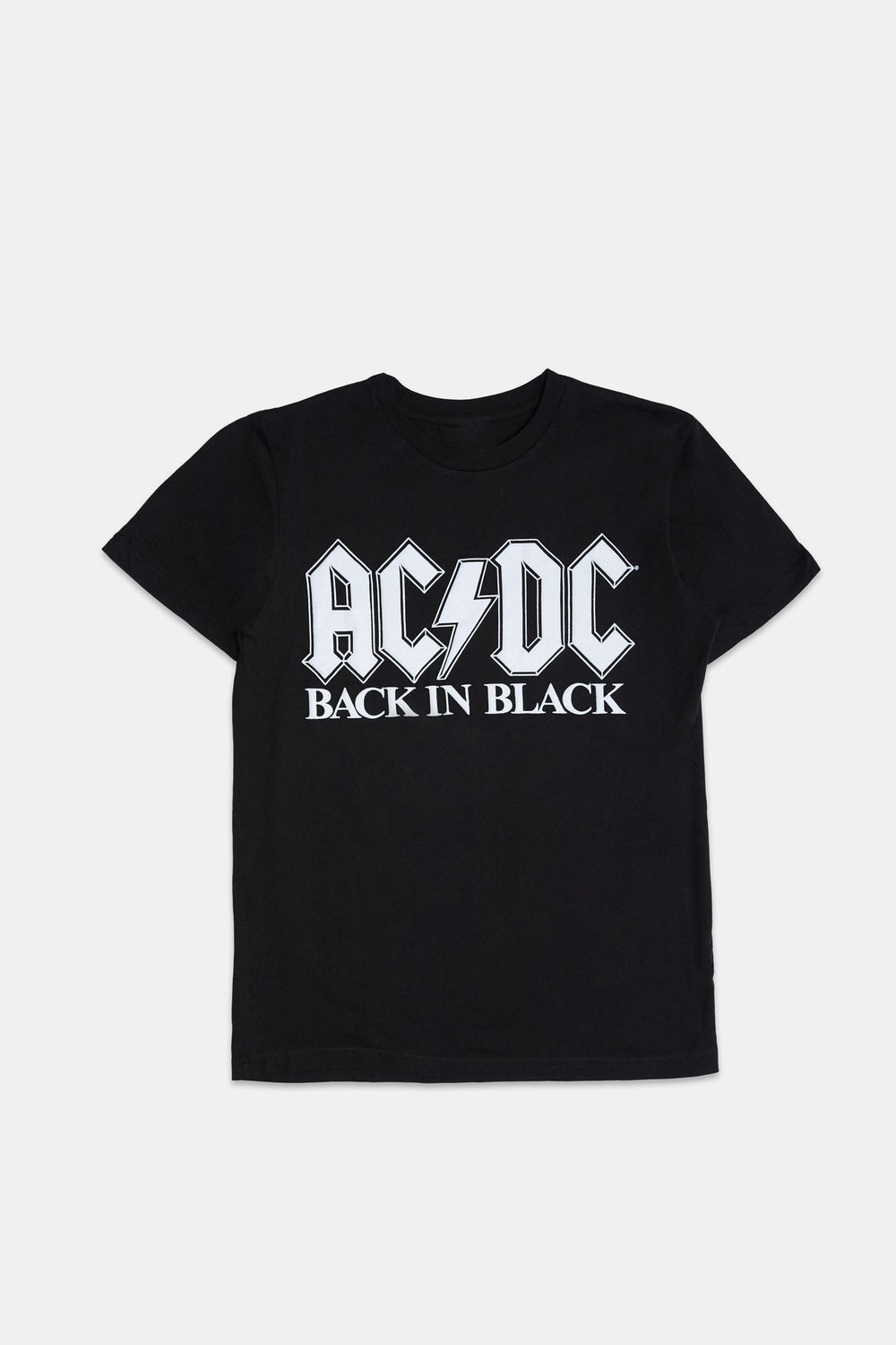 T-shirt imprimé Back in Black AC/DC homme T-shirt imprimé Back in Black AC/DC homme