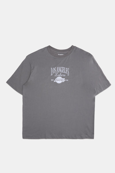 Mens LA Lakers Embroidered Graphic T-Shirt – West49