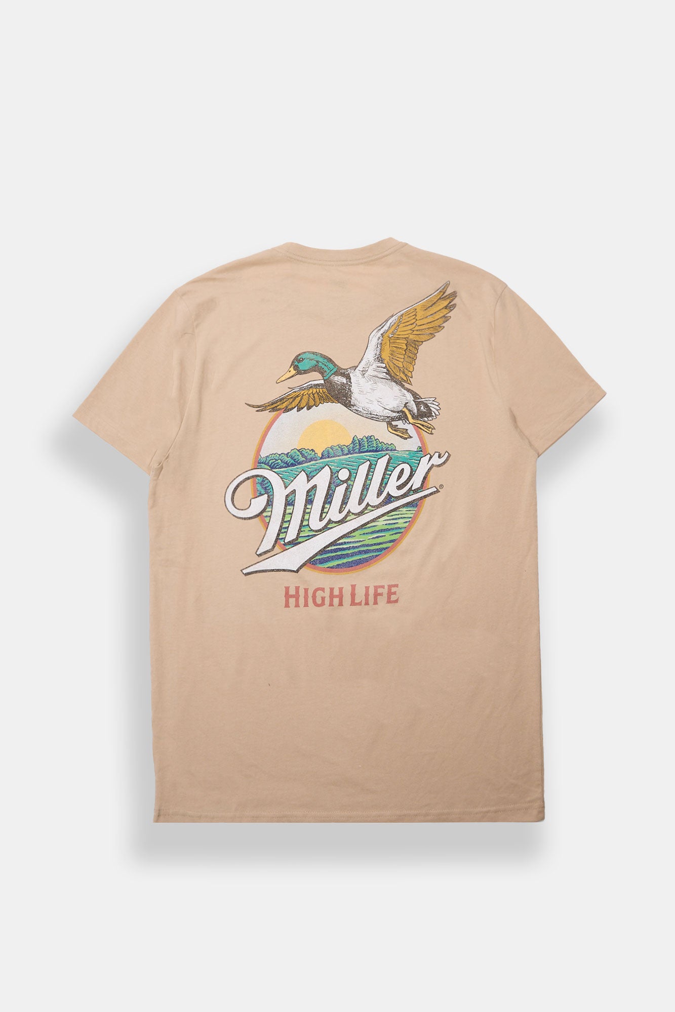 Miller High Life Duck Graphic Tee - Cream /