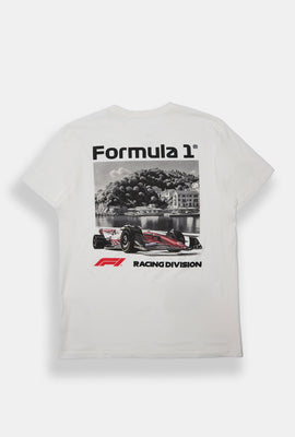 T-shirt imprimé Course F1 homme