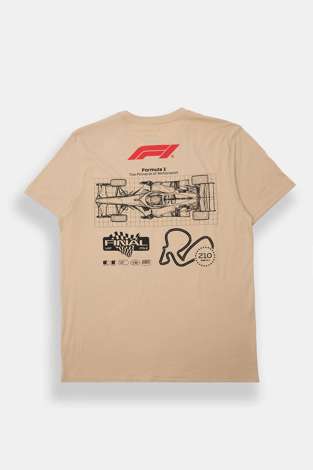 Mens F1 Final Lap Graphic Tee Mens F1 Final Lap Graphic Tee