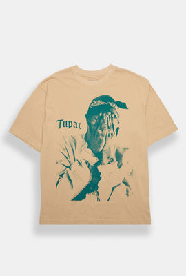 T-shirt surdimensionné imprimé Tupac Me Against The World