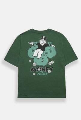 T-shirt surdimensionné imprimé Monopoly Roll The Dice