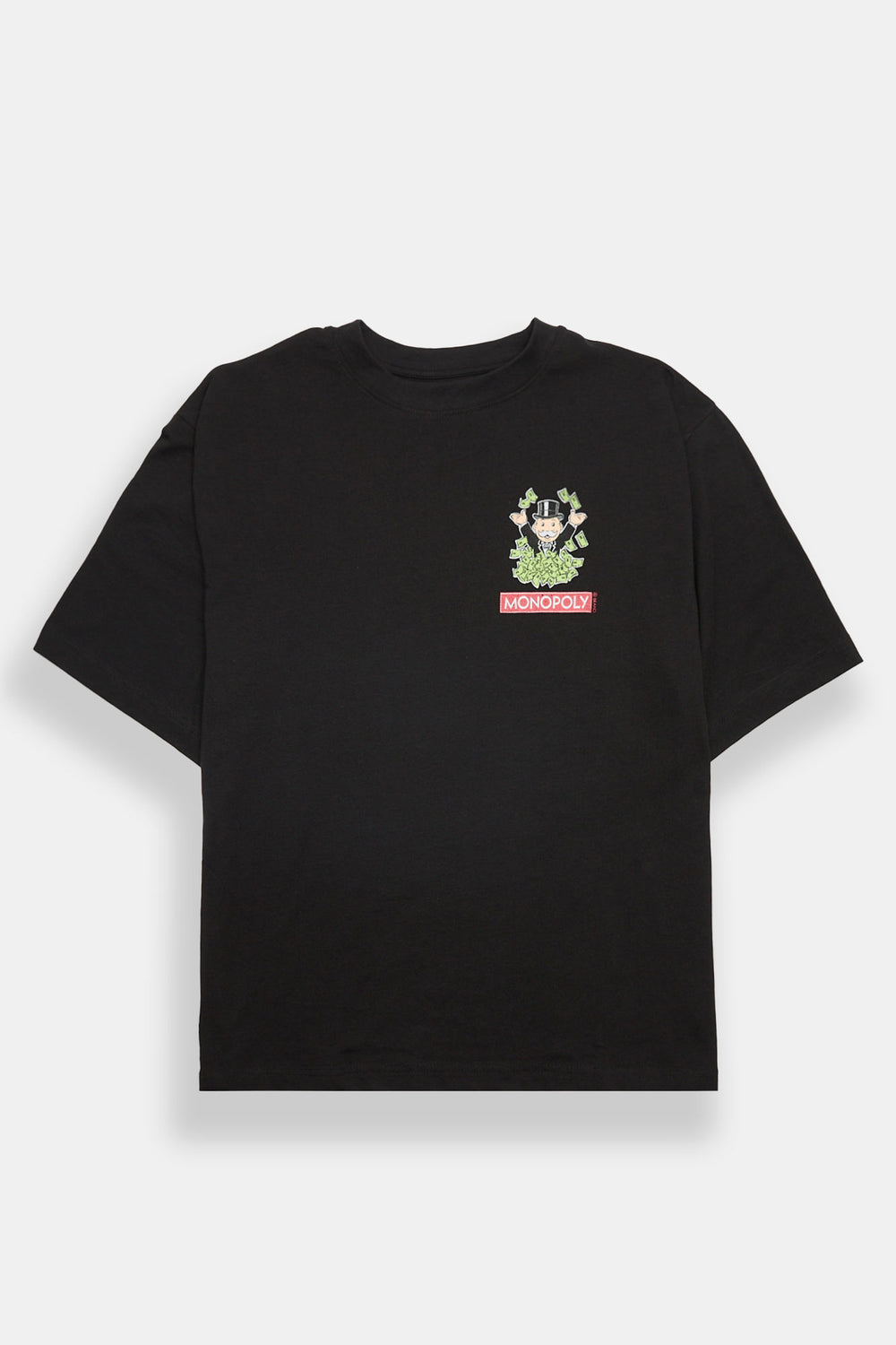 Monopoly No Risk No Reward Oversized Tee Monopoly No Risk No Reward Oversized Tee