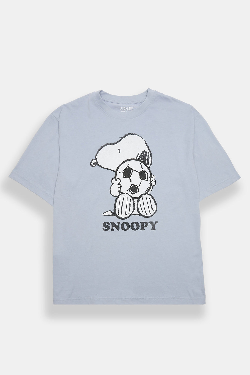 Peanuts Snoopy Soccer Graphic Oversized Tee Peanuts Snoopy Soccer Graphic Oversized Tee