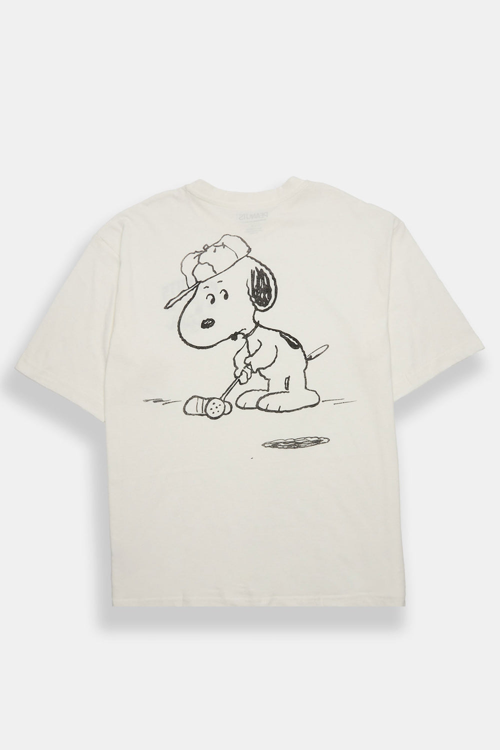 Peanuts Snoopy Golf Graphic Oversized Tee Peanuts Snoopy Golf Graphic Oversized Tee