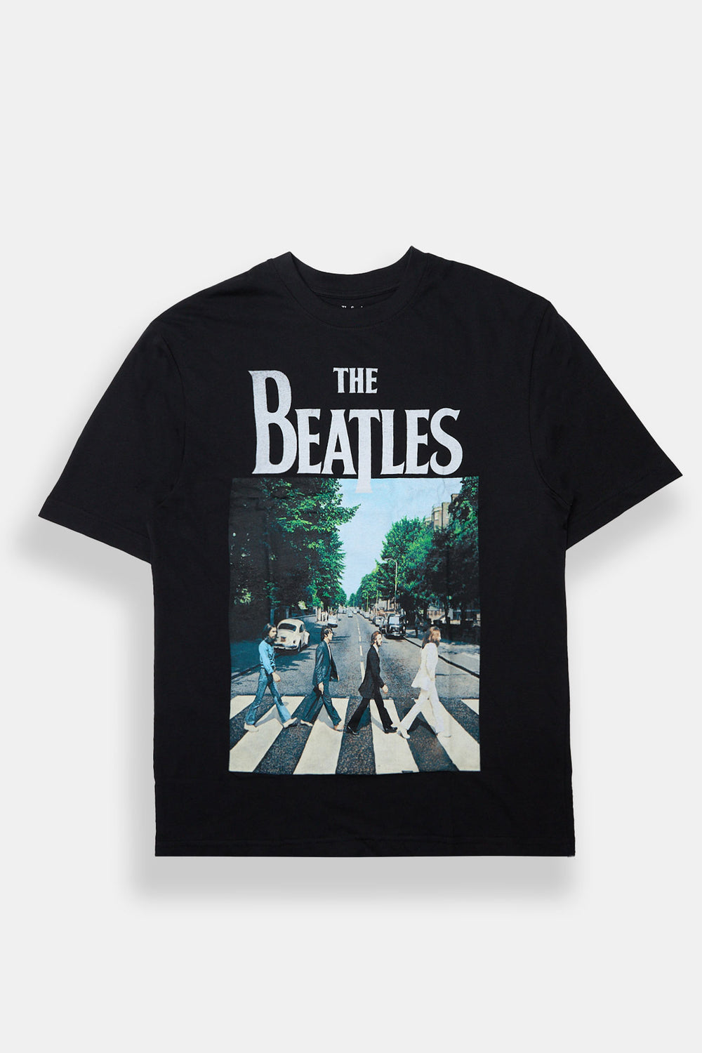 Mens The Beatles Abbey Road Graphic Oversized Tee Mens The Beatles Abbey Road Graphic Oversized Tee