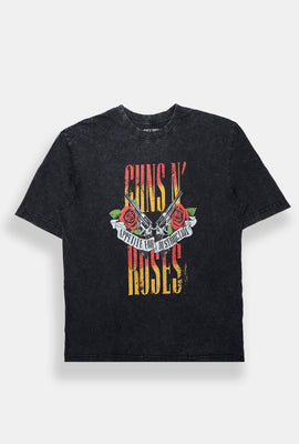 Mens Guns N' Roses Appetite For Destruction Oversized Tee