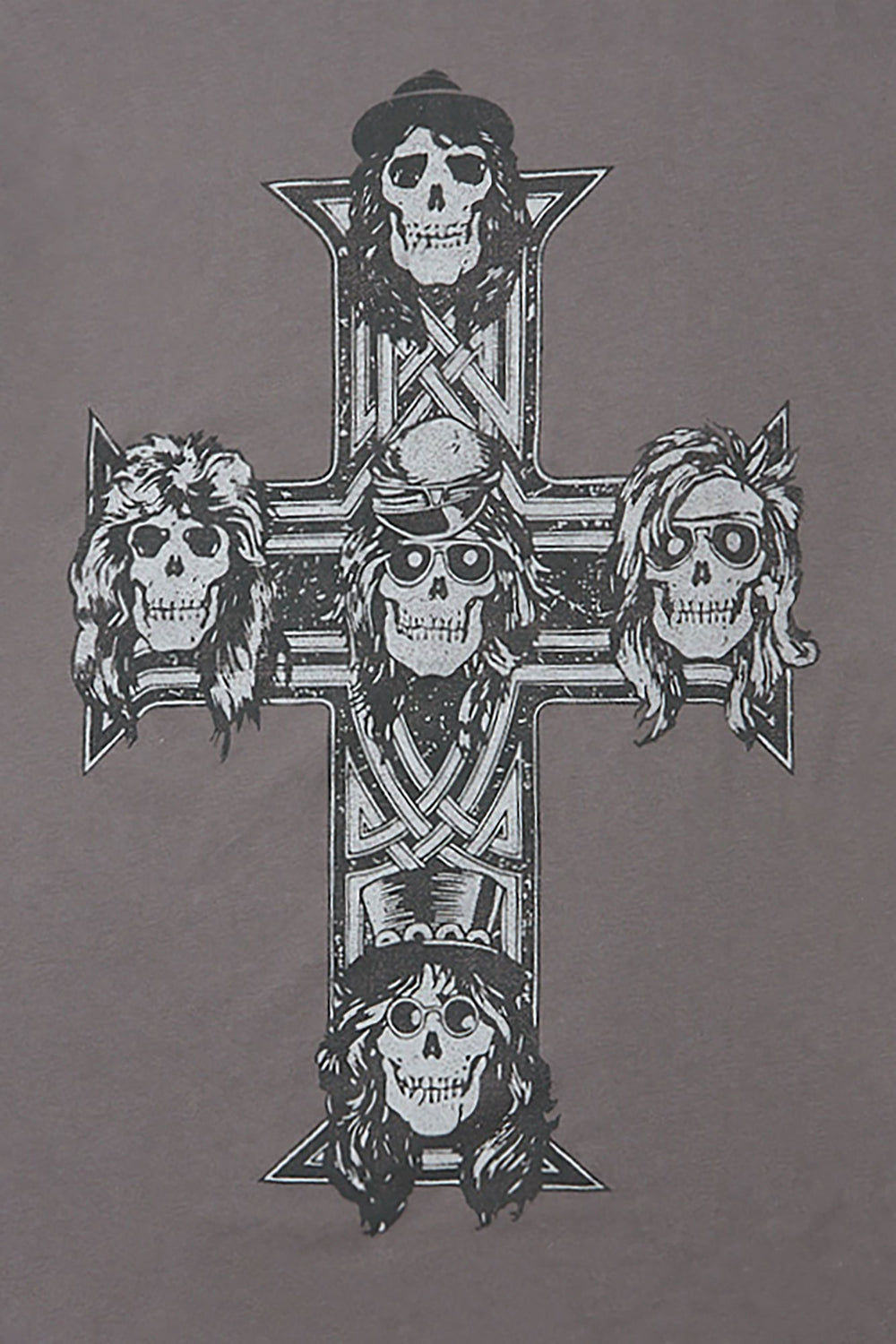 T-shirt surdimensionné imprimé Guns N' Roses homme T-shirt surdimensionné imprimé Guns N' Roses homme