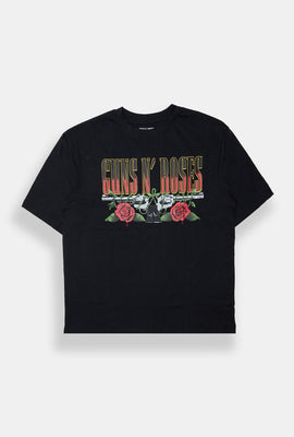 Mens Guns N' Roses Graphic Oversized Tee