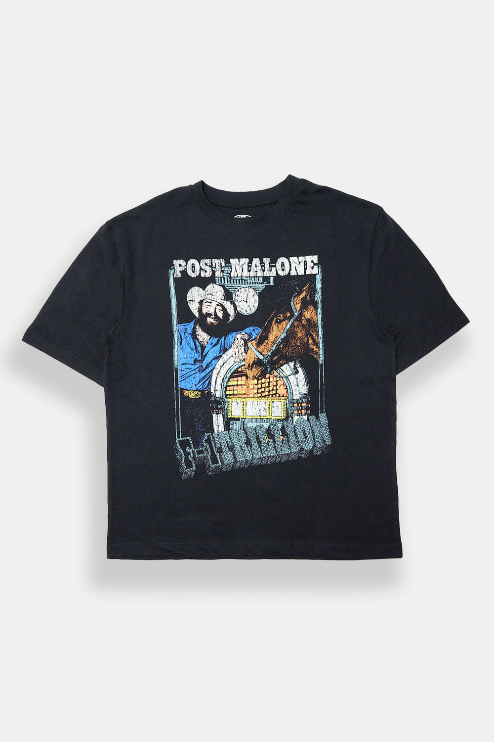 Mens Post Malone Graphic Oversized Tee Mens Post Malone Graphic Oversized Tee