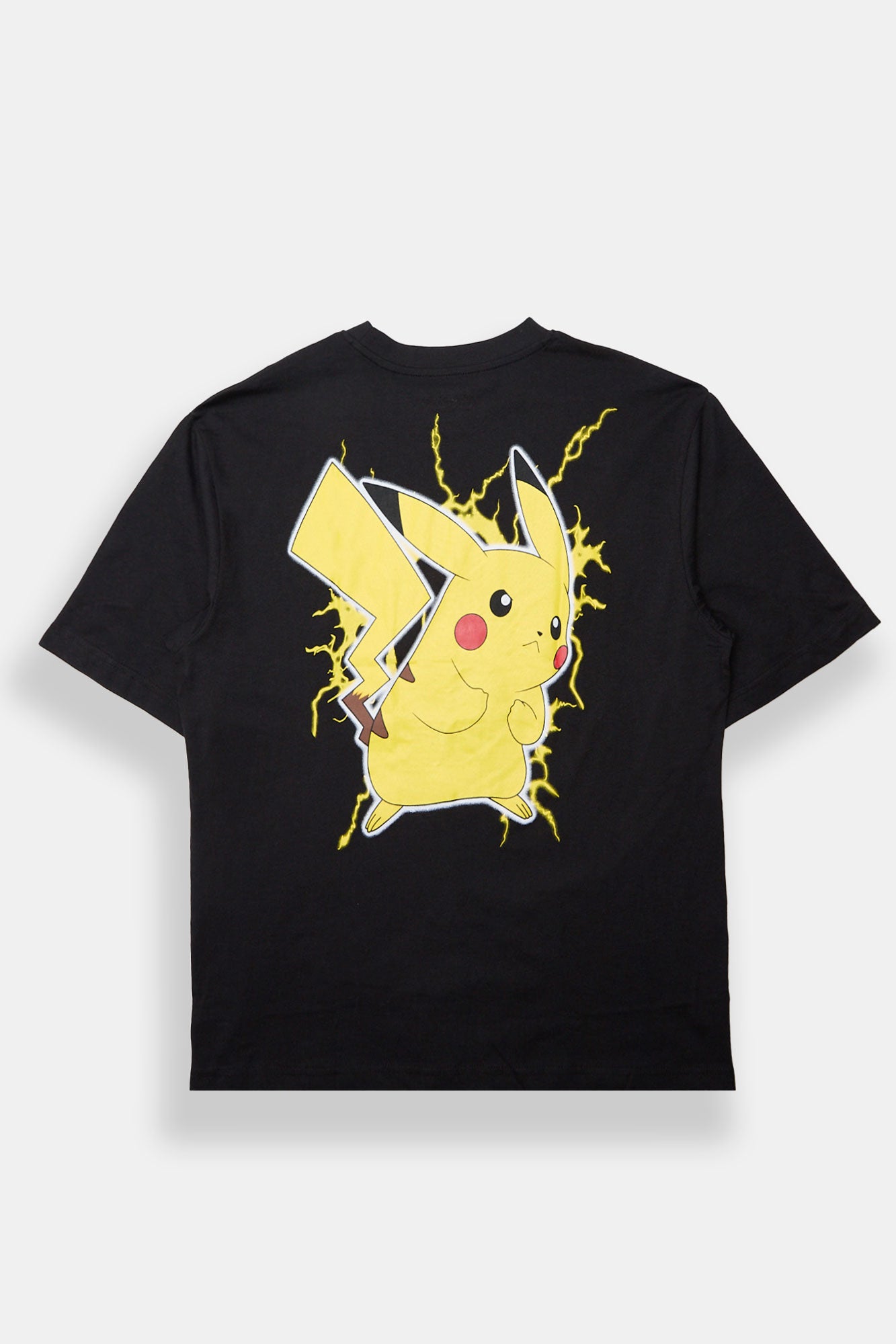 Pokémon Pikachu Graphic Oversized Tee - Black /