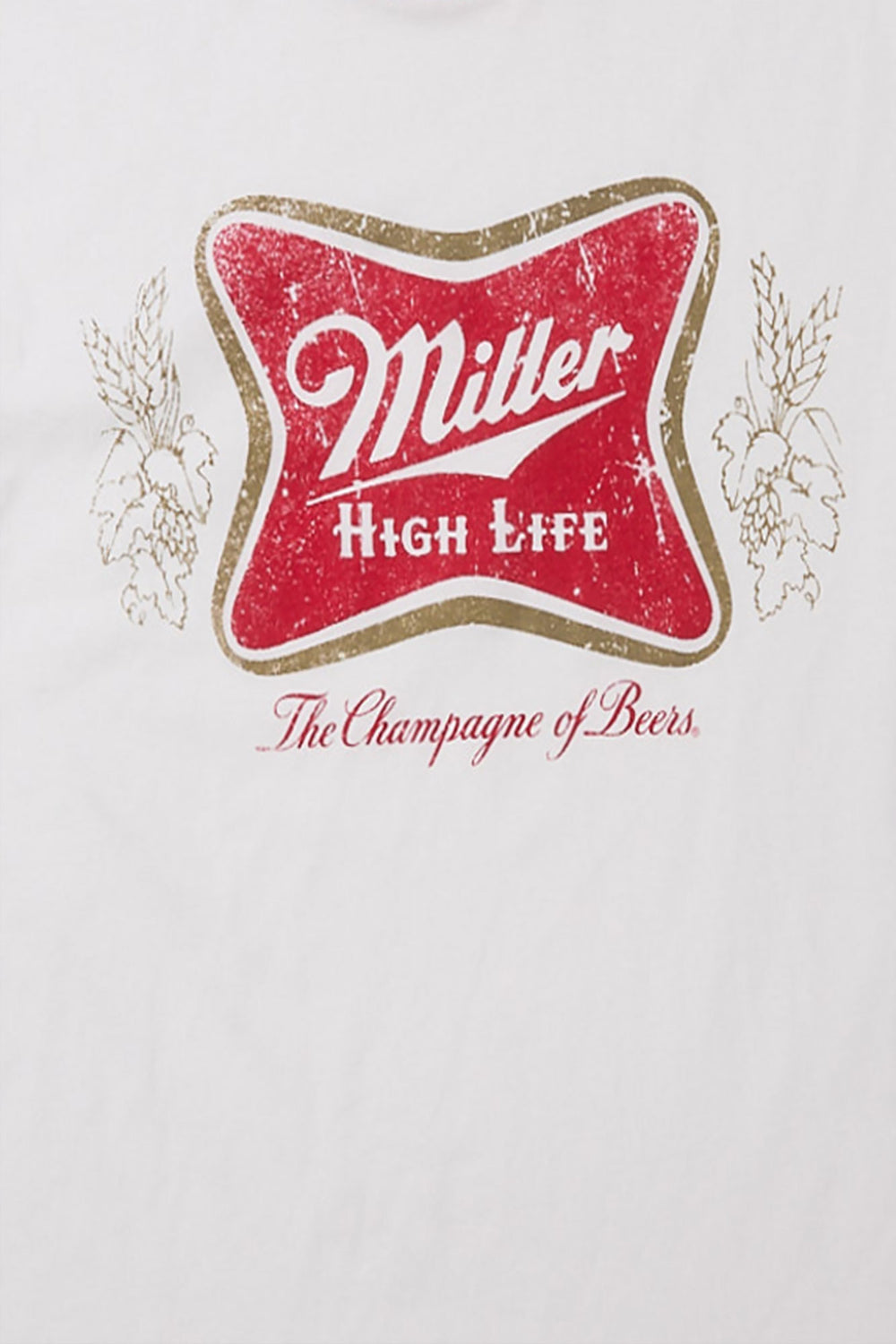 Miller High Life Oversized Ringer Tee Miller High Life Oversized Ringer Tee