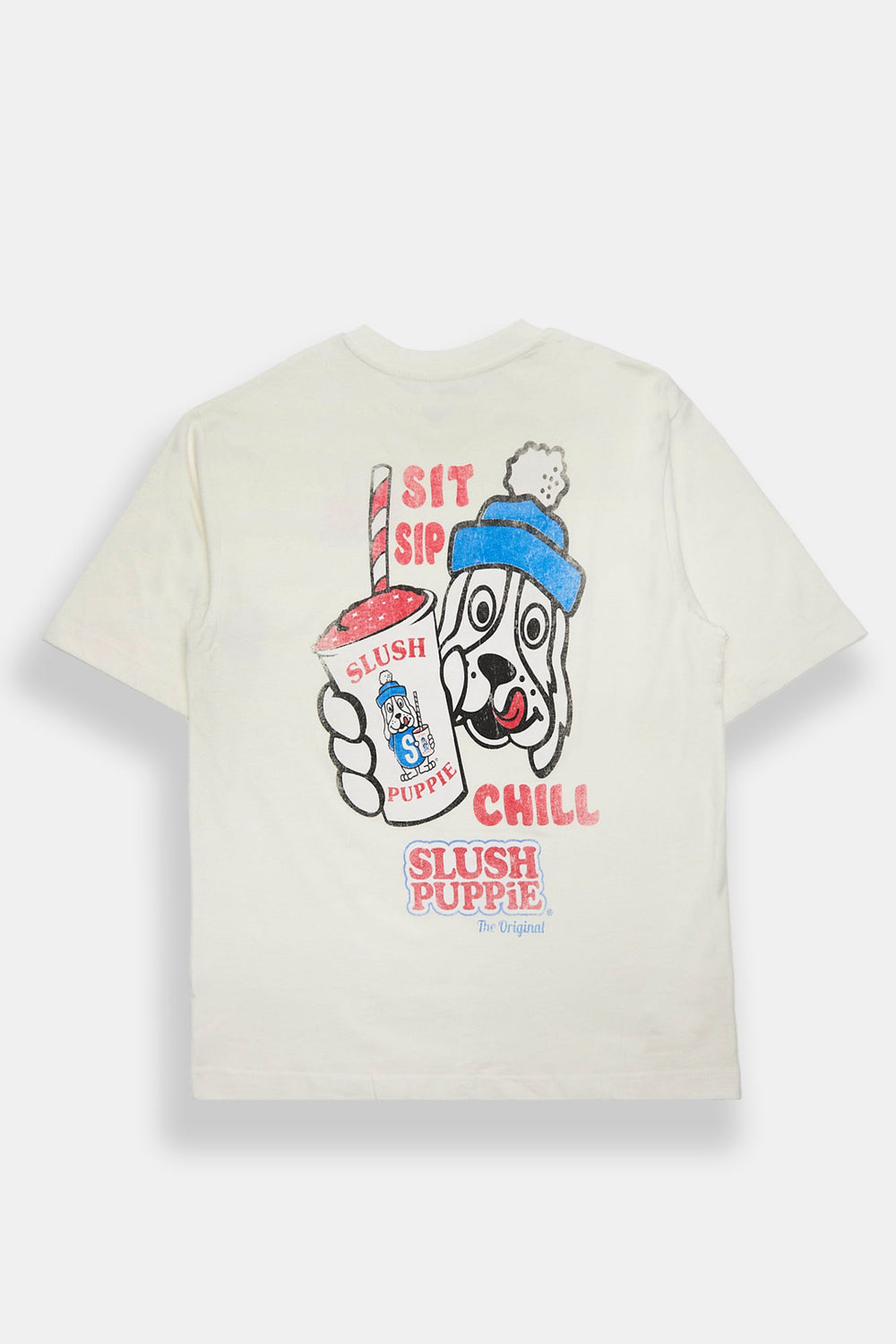 T-shirt surdimensionné imprimé Slush Puppie T-shirt surdimensionné imprimé Slush Puppie