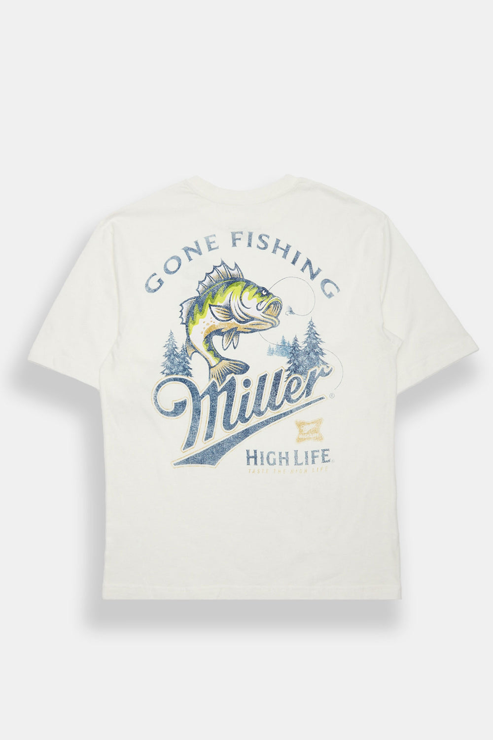 Miller Gone Fishing Graphic Tee Miller Gone Fishing Graphic Tee