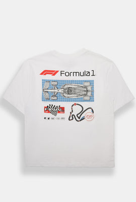 Formula 1 Final Lap Graphic Oversized Tee