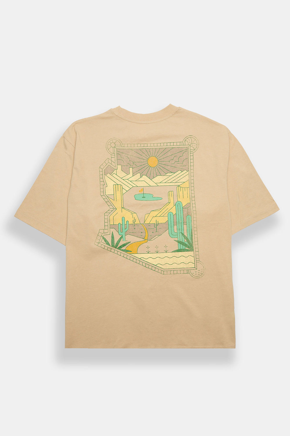 T-shirt surdimensionné imprimé WM Phoenix Open T-shirt surdimensionné imprimé WM Phoenix Open
