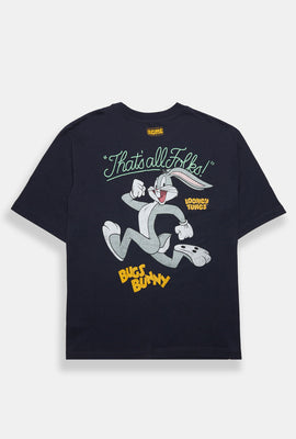 T-shirt surdimensionné imprimé Looney Tunes Bugs Bunny