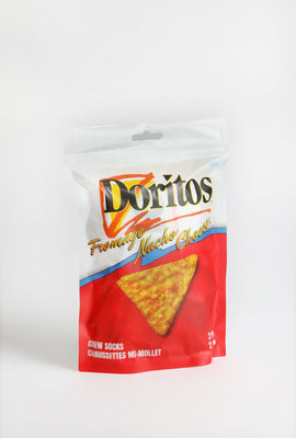 Doritos Nacho Cheese Crew Socks - Giftable 2-Pack