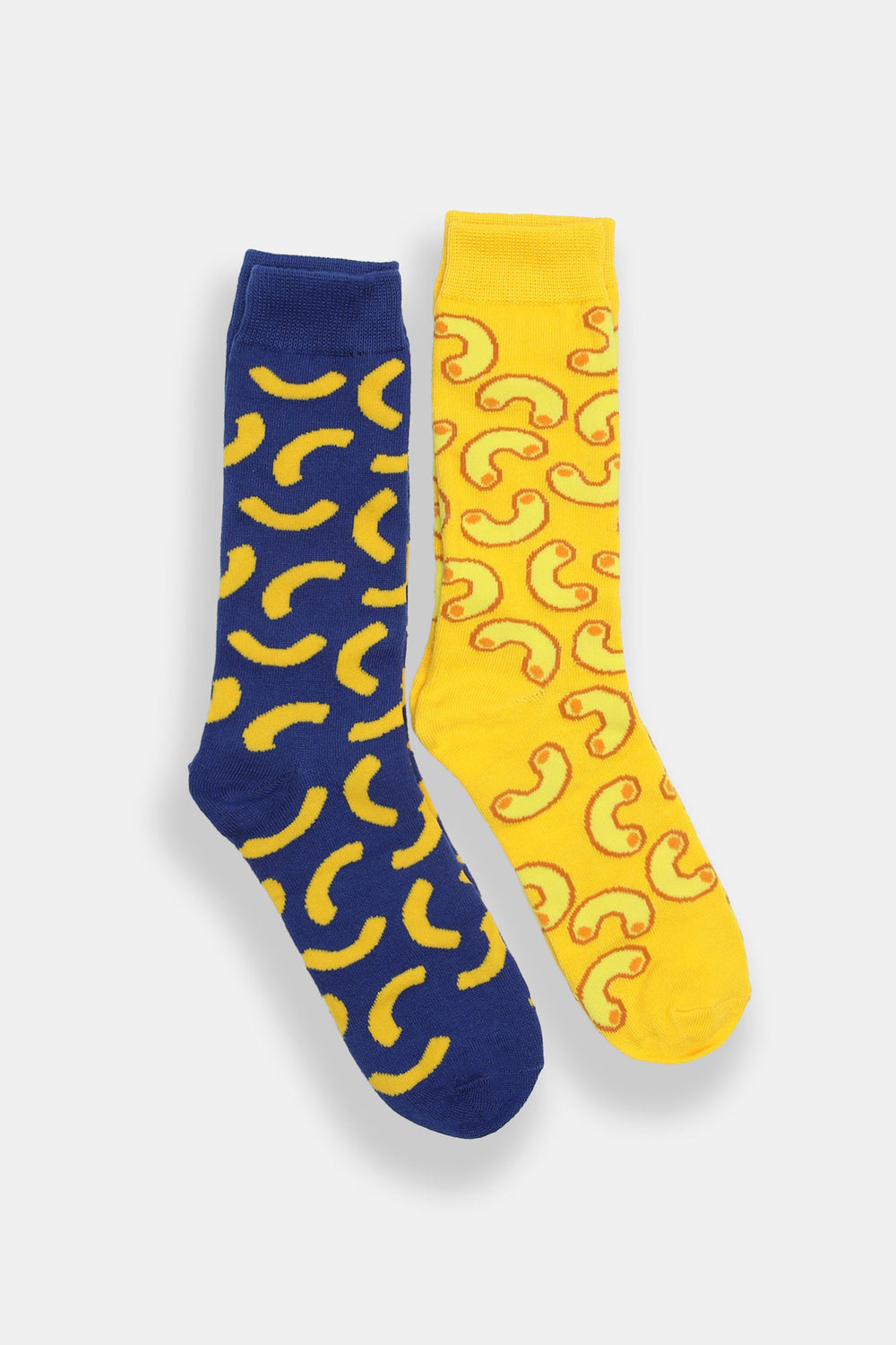 Mac & Cheese Crew Socks - Giftable 2-Pack Mac & Cheese Crew Socks - Giftable 2-Pack