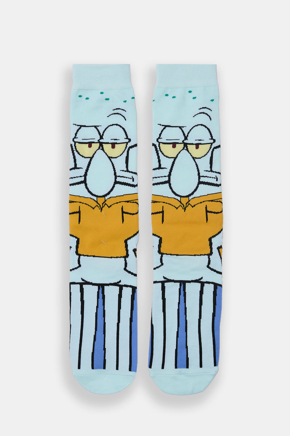 Mens Squidward Jacquard Crew Socks Mens Squidward Jacquard Crew Socks