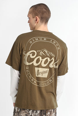 Coors Original Mountain Long Sleeve 2-Fer Tee