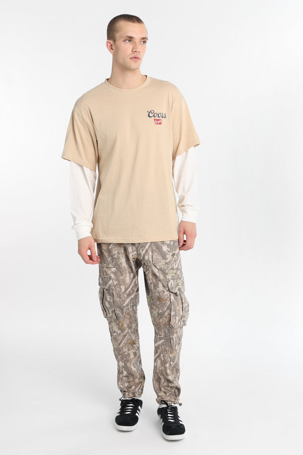 Coors Golden Colorado Long Sleeve 2-Fer Tee Coors Golden Colorado Long Sleeve 2-Fer Tee