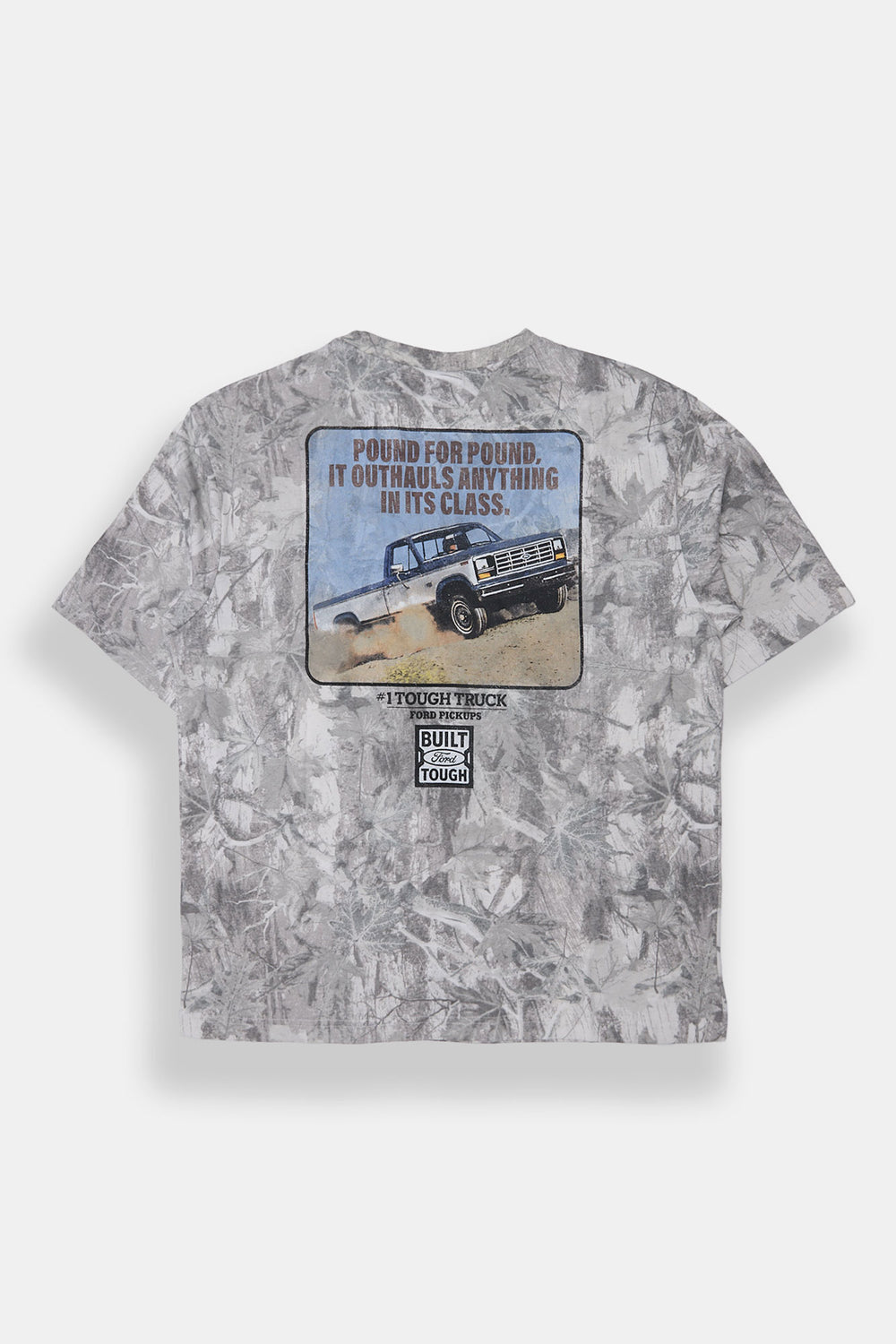 Mens Ford Built Tough Tree Camo T-Shirt Mens Ford Built Tough Tree Camo T-Shirt