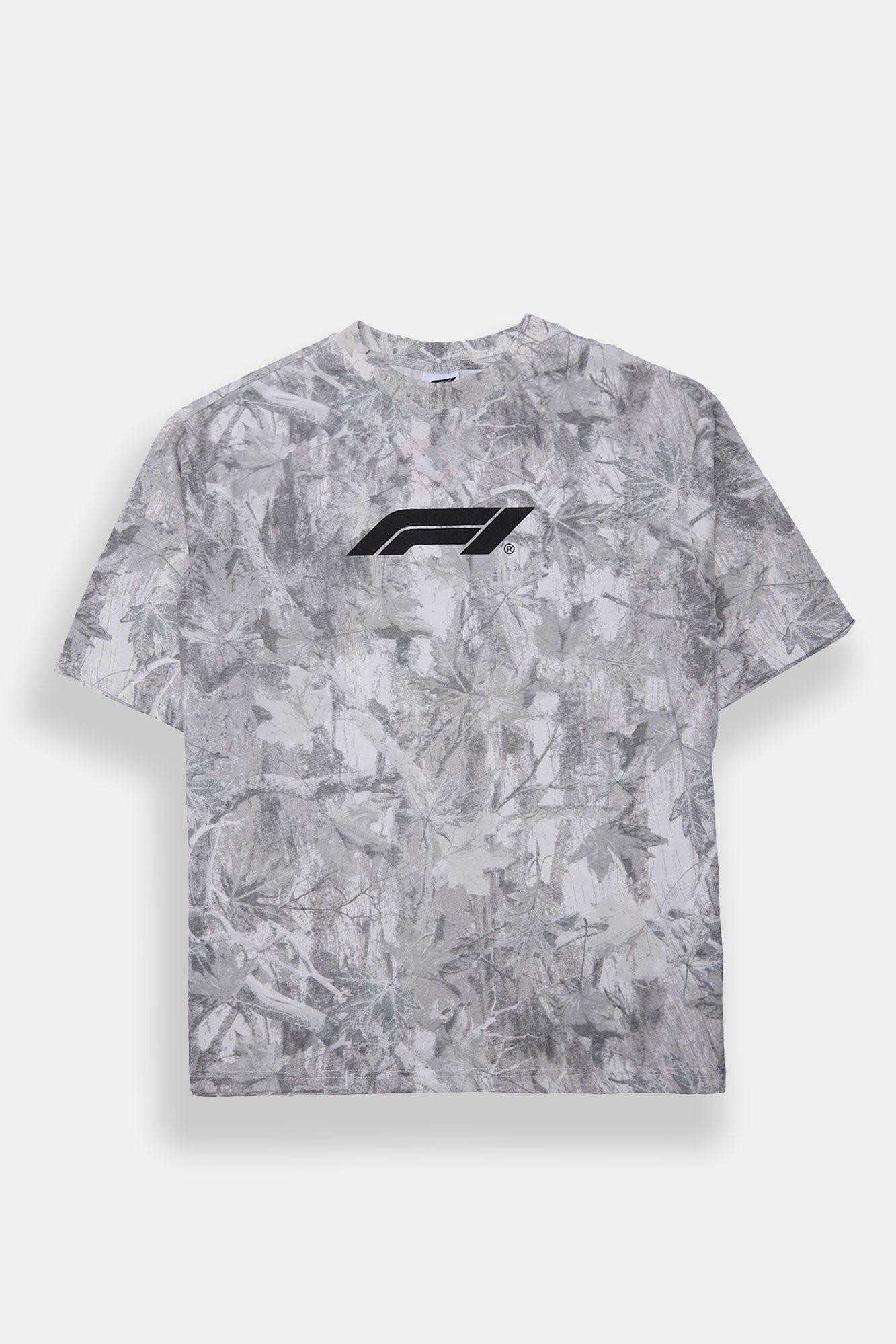 Mens F1 Logo Tree Camo T-Shirt - Camouflage /
