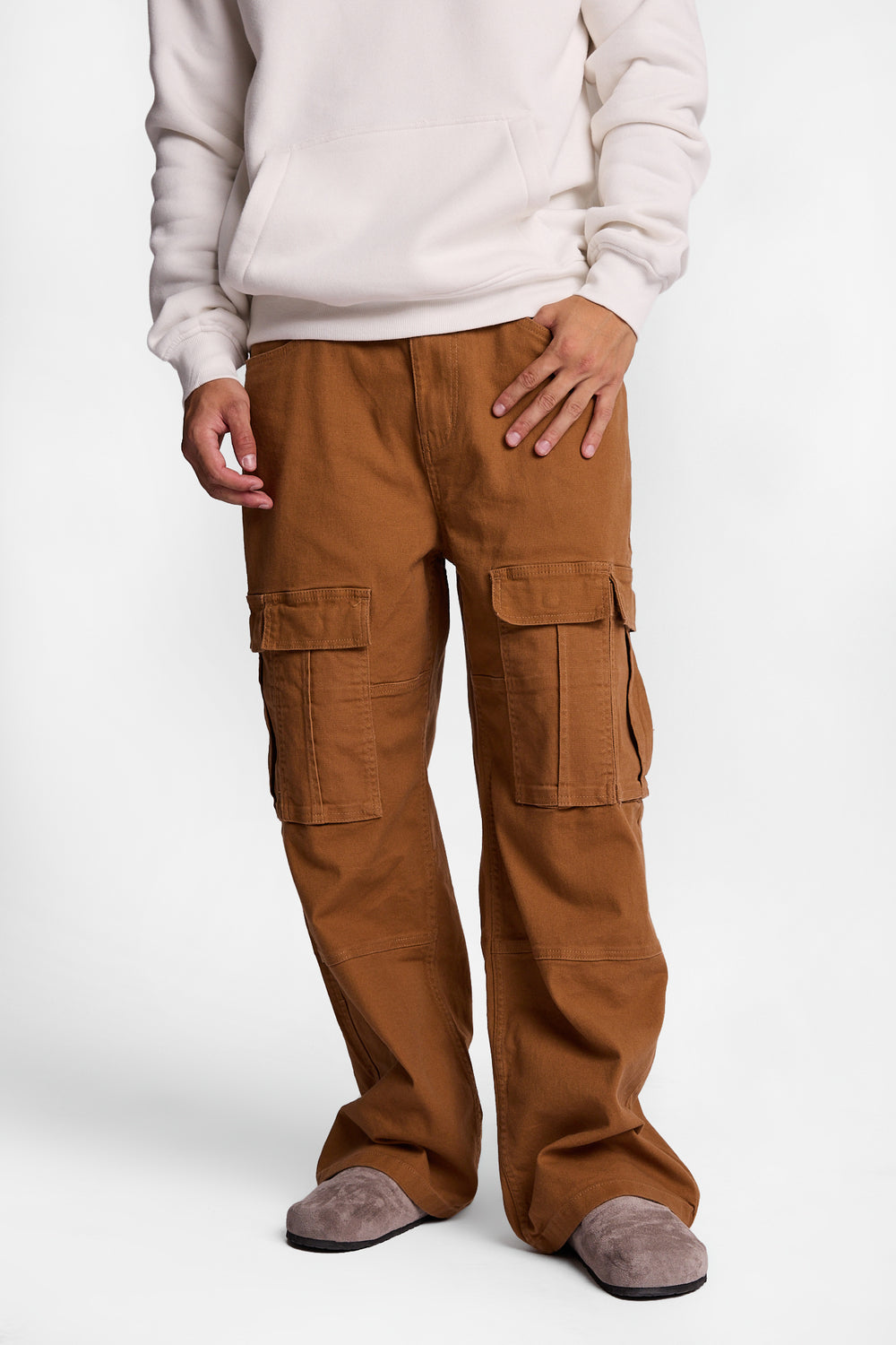 AERO Super-Baggy Cargo Utility Canvas Pants AERO Super-Baggy Cargo Utility Canvas Pants