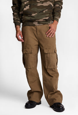 AERO Super-Baggy Cargo Utility Canvas Pants