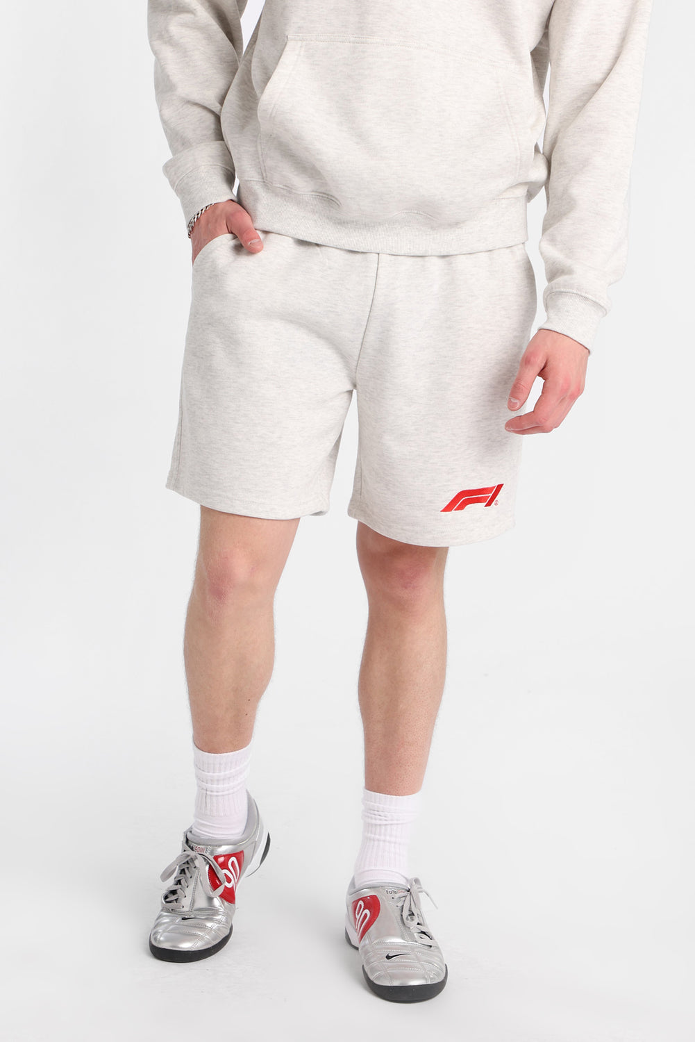 Short en molleton F1 brodé Short en molleton F1 brodé