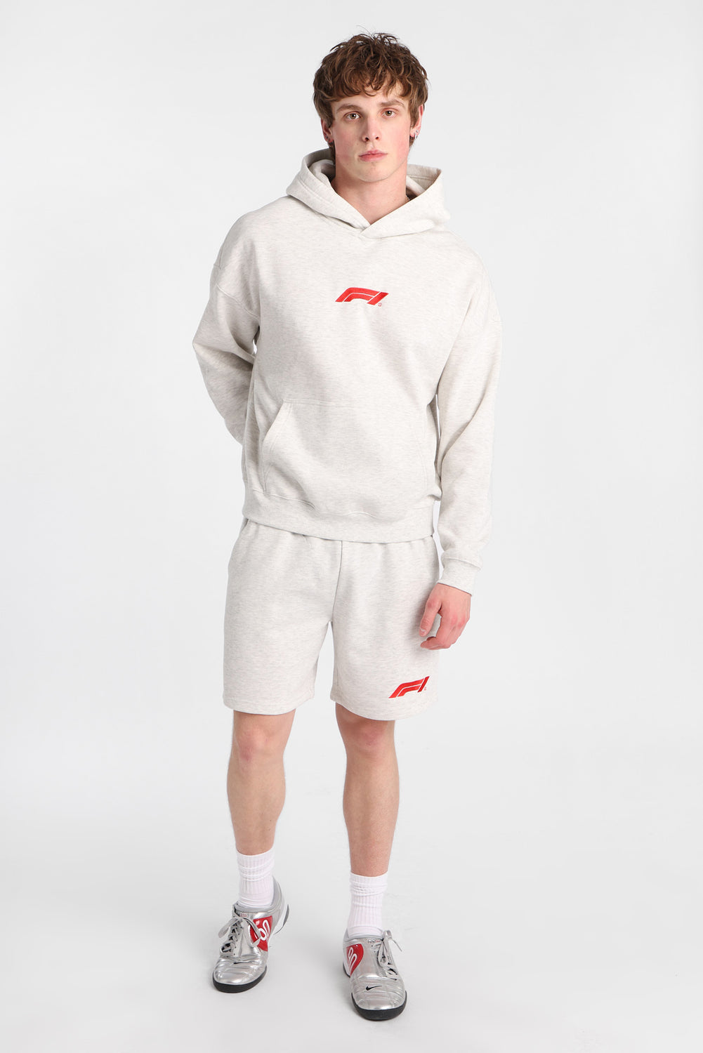 Short en molleton F1 brodé Short en molleton F1 brodé