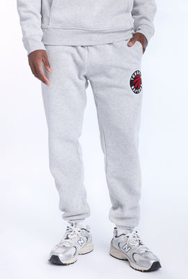 Mens Toronto Raptors Grey Melange Sweatpant