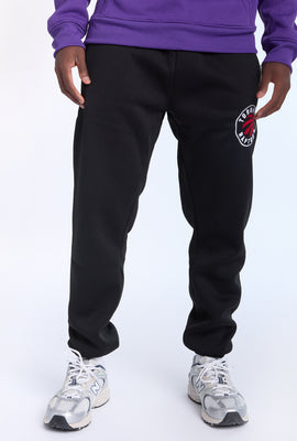 Mens Toronto Raptors Black Sweatpant