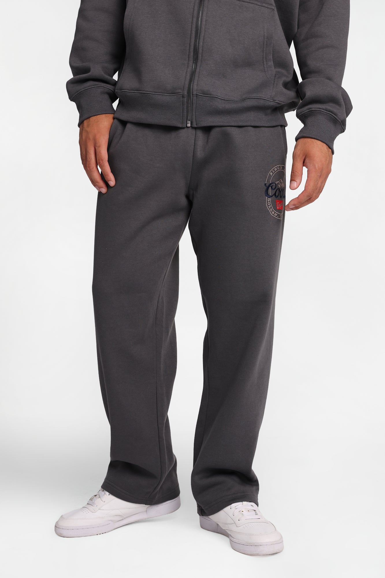 Coors Original Graphic Sweatpants - Dark Grey /