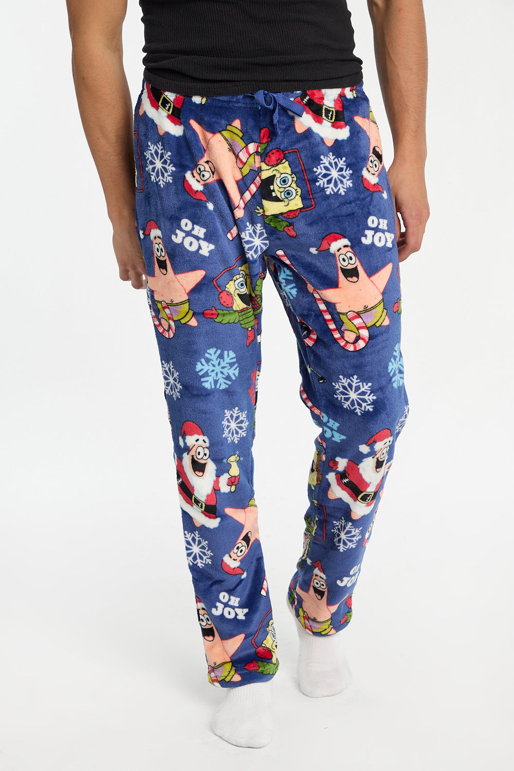 Mens SpongeBob Oh Joy Plush Pajama Pant Mens SpongeBob Oh Joy Plush Pajama Pant