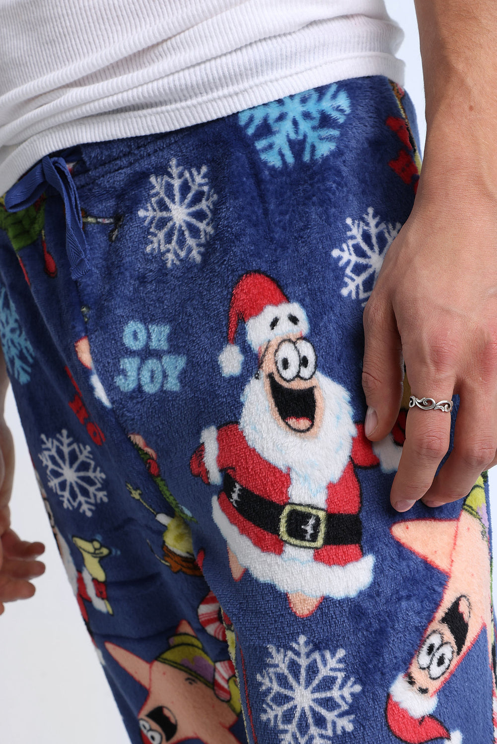 Mens SpongeBob Oh Joy Plush Pajama Pant Mens SpongeBob Oh Joy Plush Pajama Pant