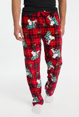 Peanuts Snoopy Christmas Tree Plush Pajama Pant